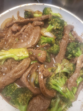 Beef & Broccoli  - serves 1