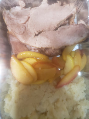 Roast Pork & With Turnip, Carrots and Apple Gravy