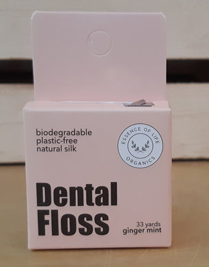 Bio Degradable Dental Floss ginger mint