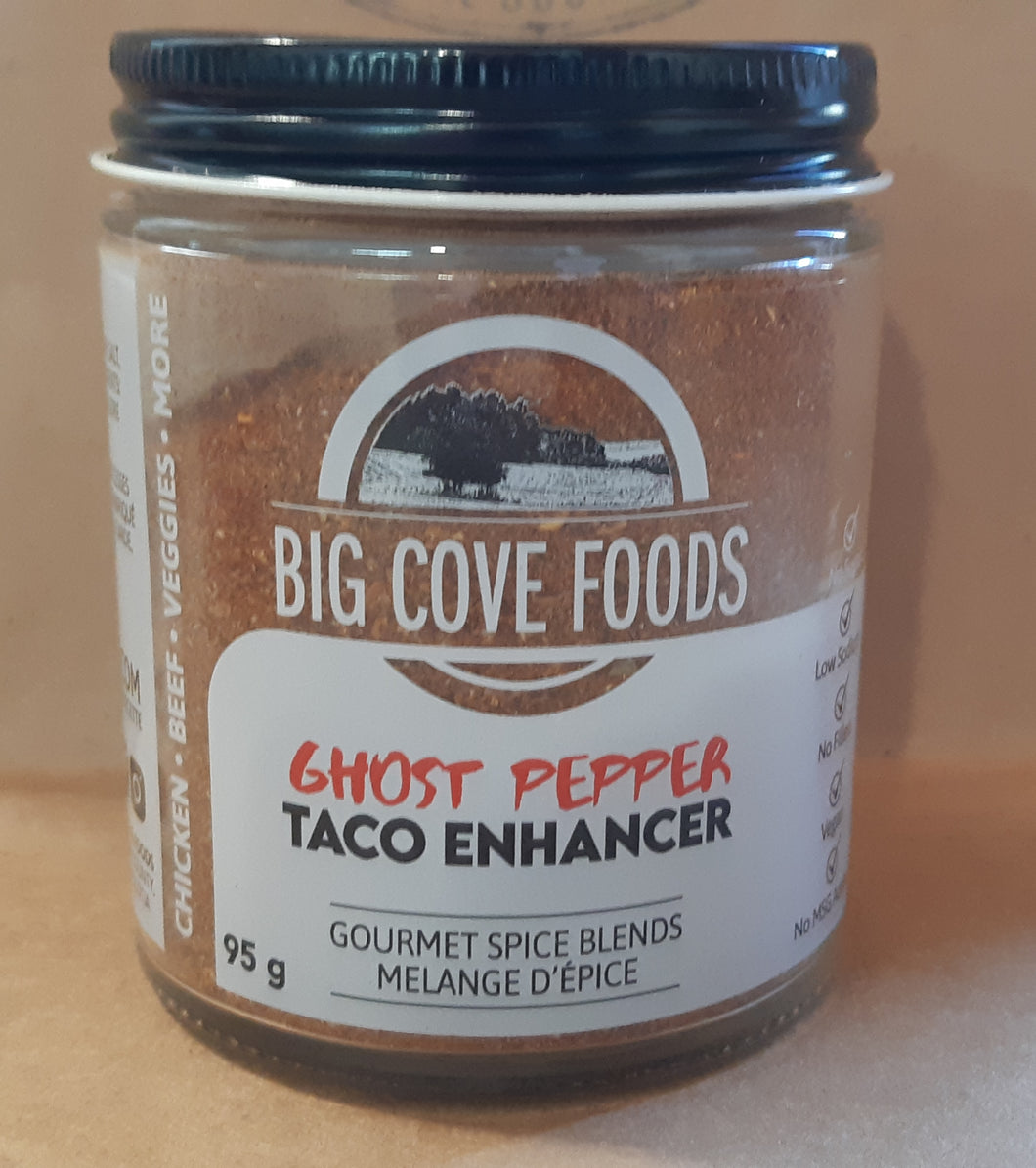 Ghost pepper taco enhancer - big cove foods 95g