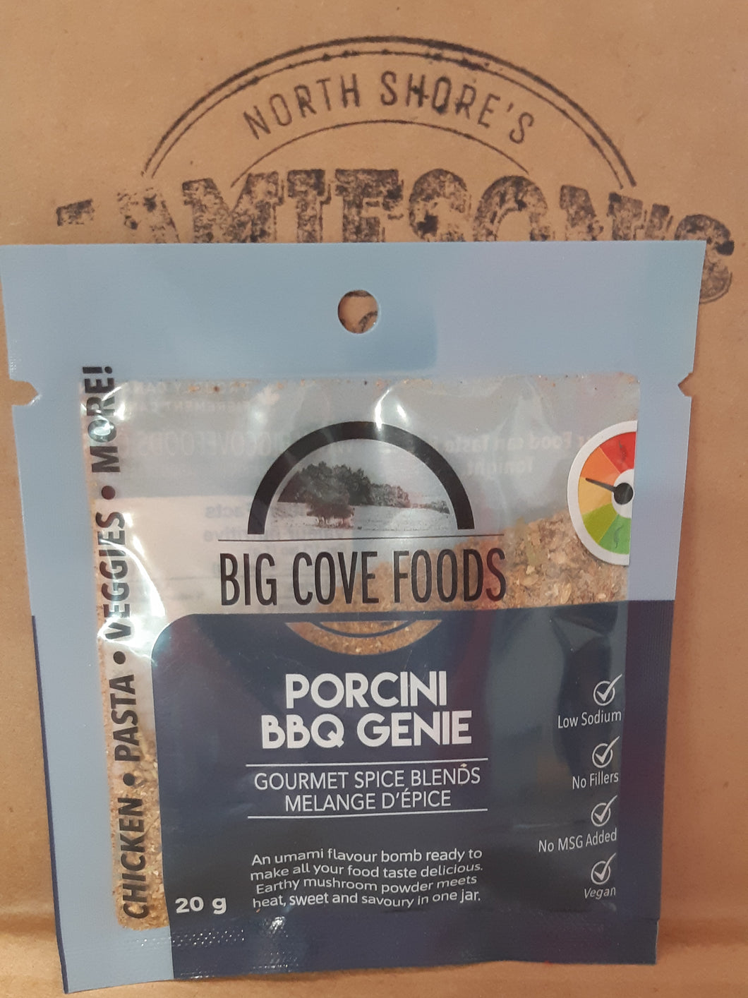 Porcini BBQ Genie packet - Big Cove Foods 20 g