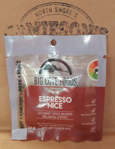 Espresso Nice packet - Big Cove Foods 20 g