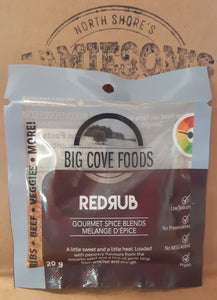 Red Rub packet - Big Cove Foods 20g