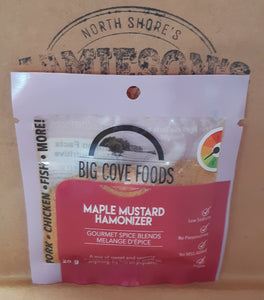 Maple Mustard Harmonizer packet - Big Cove Foods 20 g