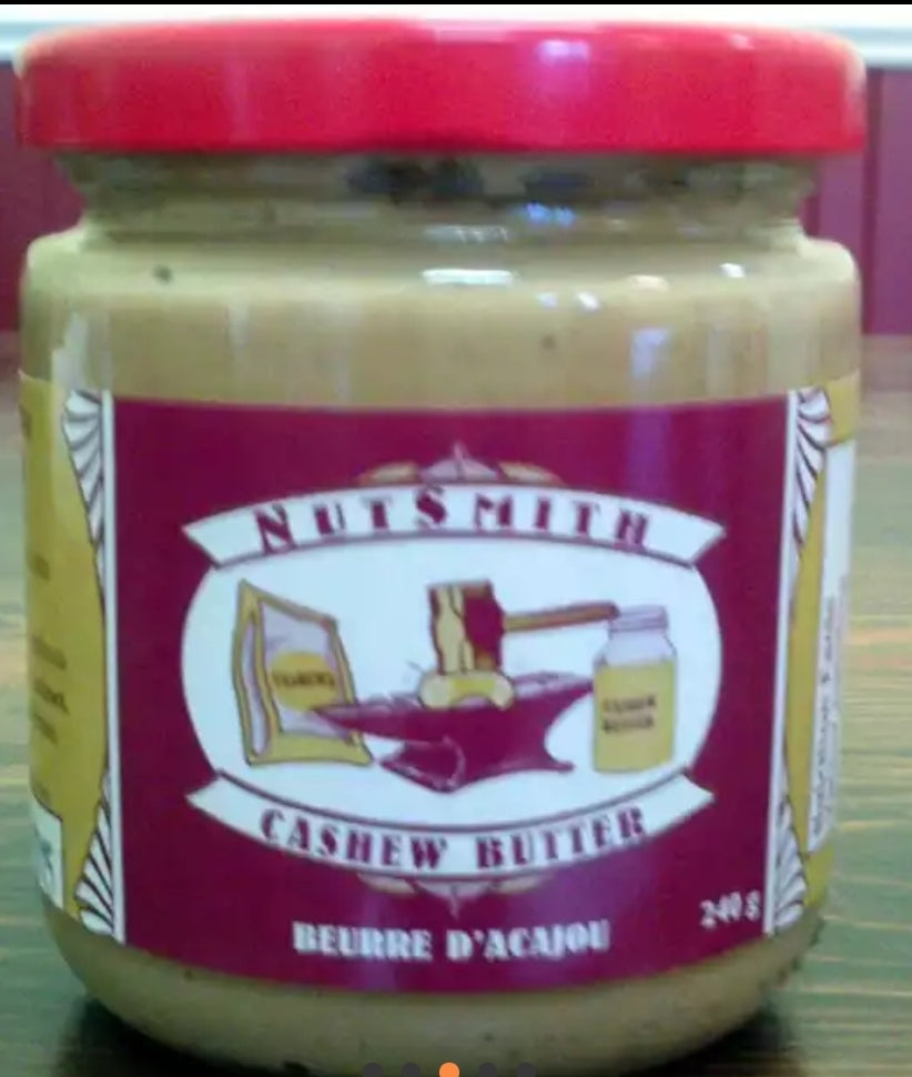 Nutsmith Natural Cashew Butter 240g
