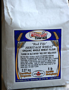 Red Fife - Organic Whole Wheat Flour 2.27kg