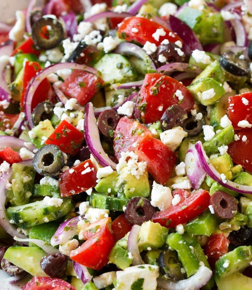 Greek Salad Meal Kit - Serves 2 full salad or 4 side salads